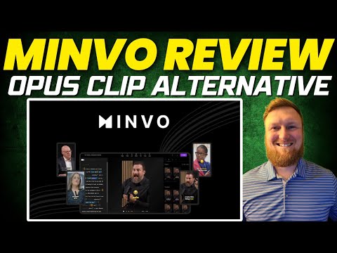 Minvo Review: Opus Clip Alternative | Use AI to Create Shorts &amp; Tiktok Videos