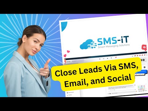 SMS-iT CRM Lifetime Deal I Scale Your Sales Outreach with SMS, Email, & Social Media