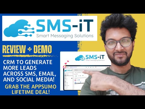 SMS-iT CRM Review + Demo – CRM to generate more leads across SMS, email, and social media!